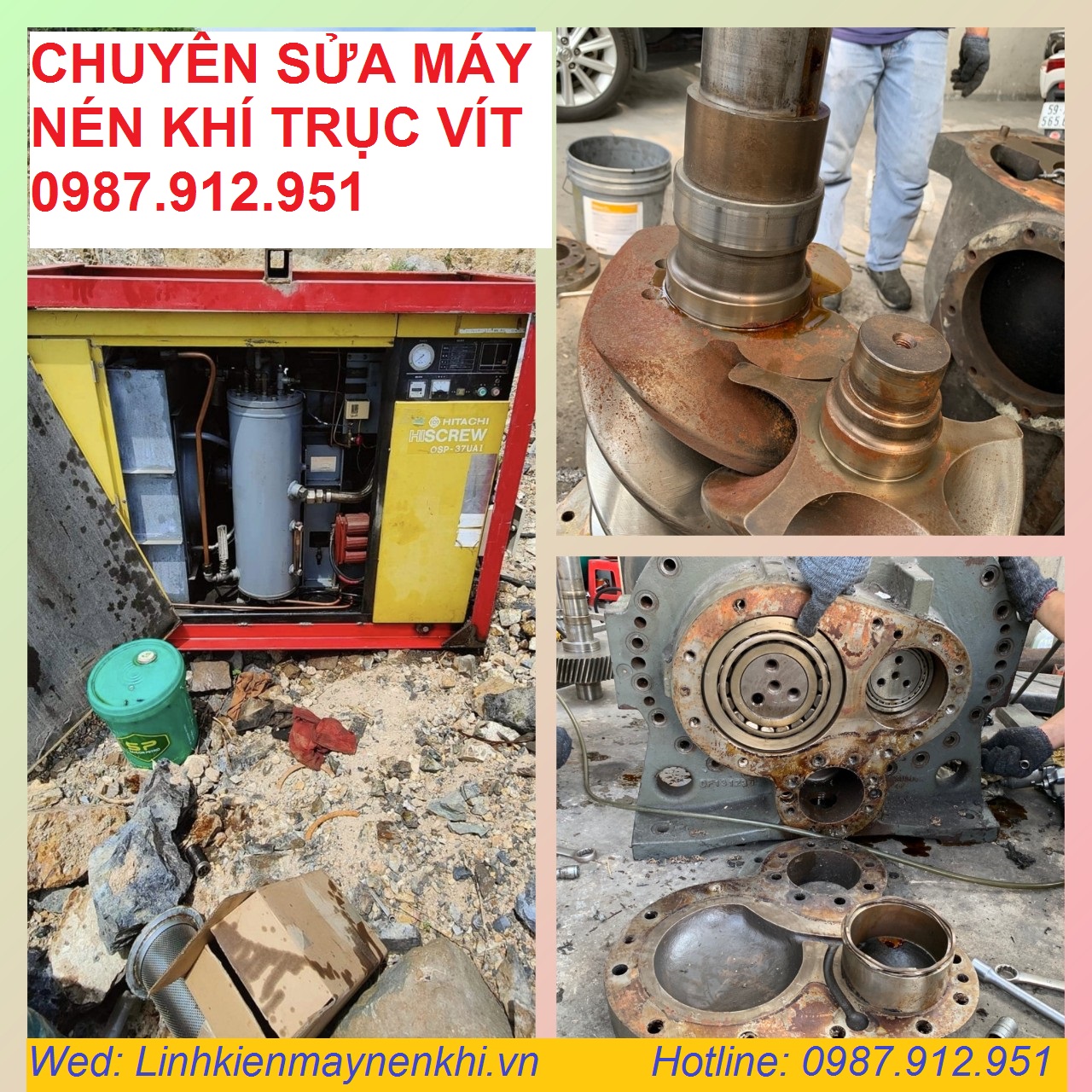 Sửa máy nén khí